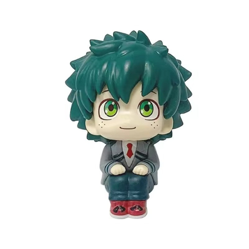 LookUp My Hero Academia Midoriya Izuku Boneco de Anime Boku no Hero Academia Bakugo Katsuki/Todoroki Shoto Bonecos de Ação Brinquedos Presentes