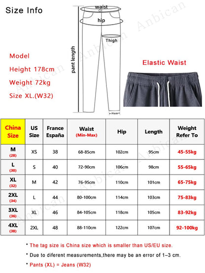 Winter Thick Warm Corduroy Sweatpants Men Fleece Liner Drawstring Straight Loose Track Pants Male Casual Fleece Thermal Trousers