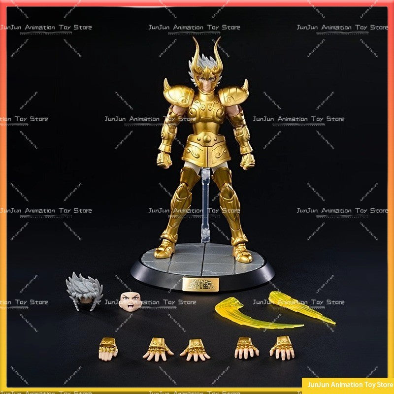 Em Estoque Original Saint Seiya Saint Seiya Estrelas Edição Capricórnio Câncer Draco Coleção de Brinquedos Presente Boneco de Ação