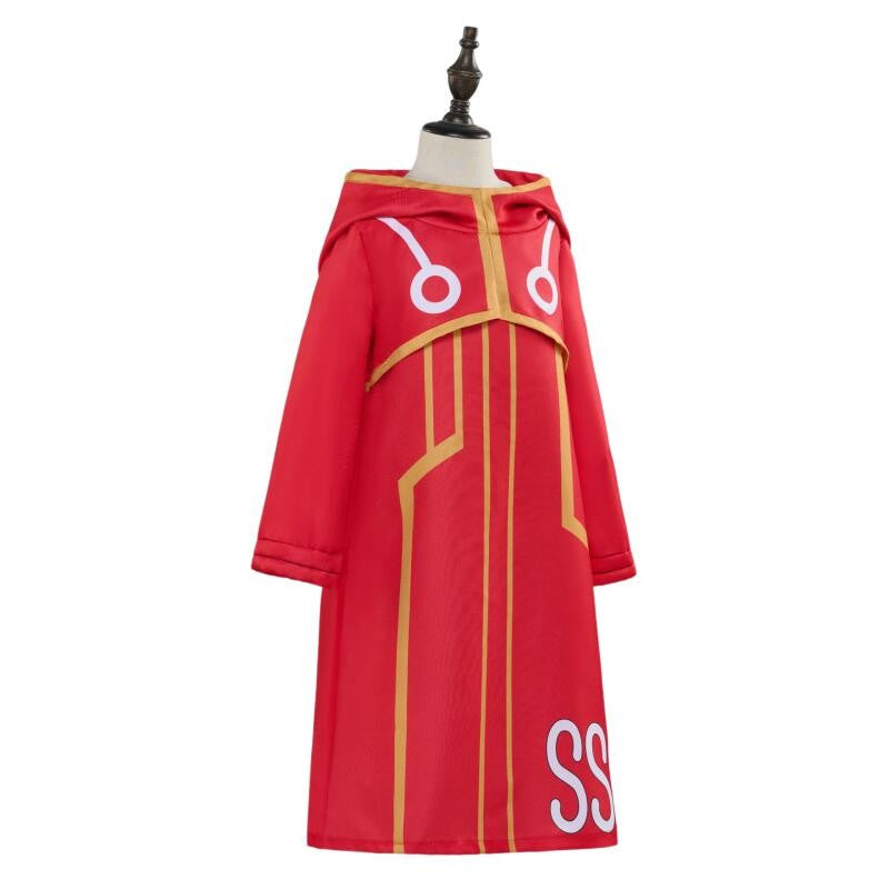 Egghead Island Cosplay Costume 163 Jacket Coat Straw Hat Gloves Suit Halloween Anime Monkey D Luffy Robe Costume cosplay