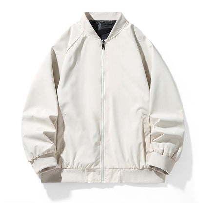 Men's Baseball Uniforms in Spring and Autumn Versatile Trendy Jacket Casual Stand Collar