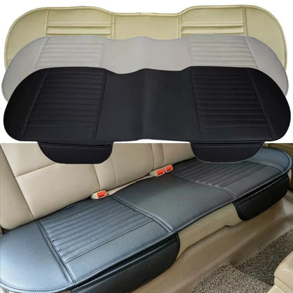 Capa para Assento de Carro de Couro PU Almofada Universal para Assento de Veículo Tapete Protetor Antiderrapante para Cadeira Superfície Impermeável e à Prova de Suor