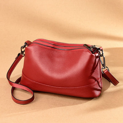 New Fashion Women Genuine Leather Handbags Women's bags Designer Female Shoulder Bags Luxury Brand Cowhide Ladies Messenger Bag