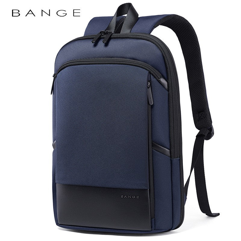 BANGE Laptop Waterproof 15.6" 17.3 Backpack Fashion Male Classic Fashion Travel Moto&Biker Light Scalable Shoulder Bags