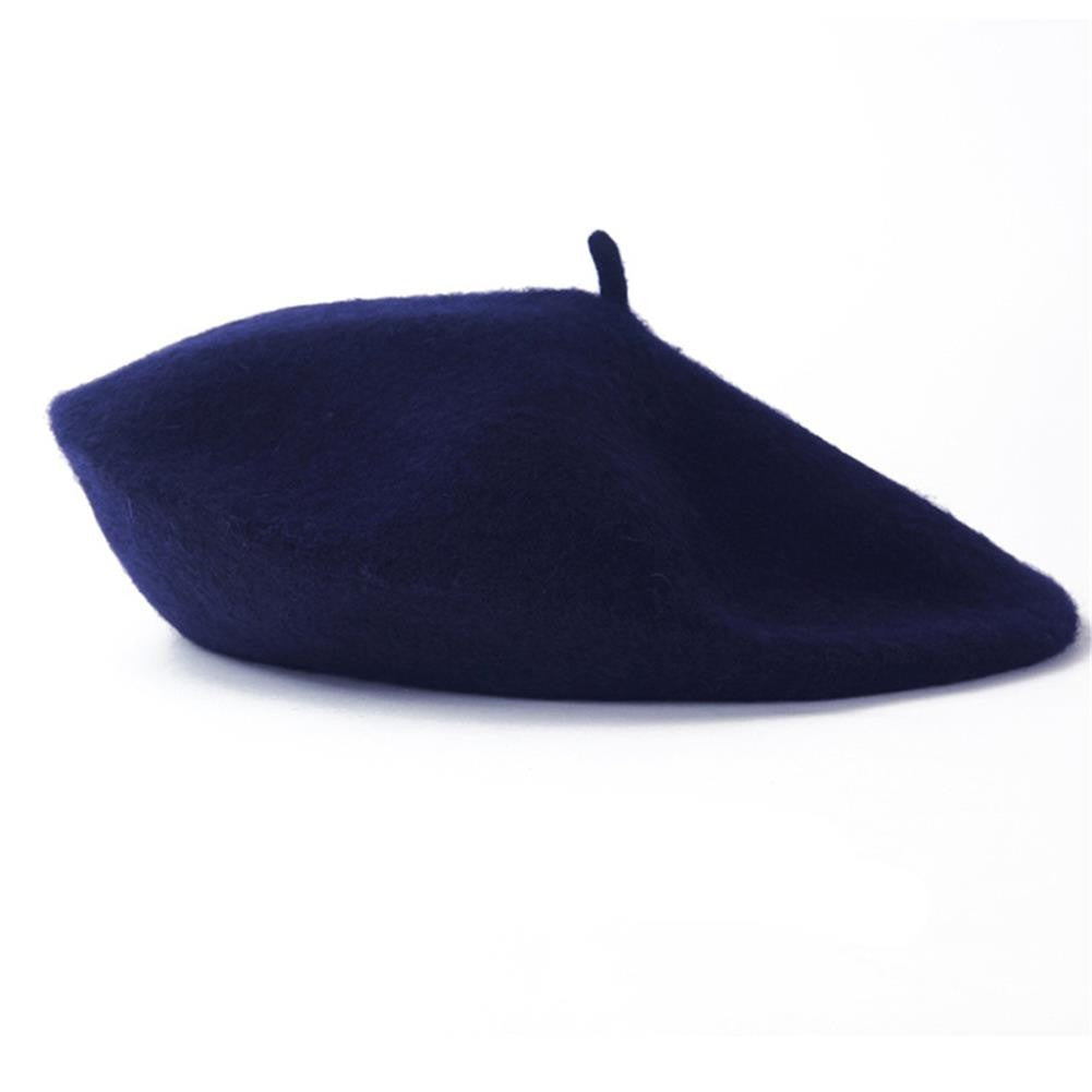 Boina Quente Multicolorida de Lã Grossa Inverno Outono Artista Retrô Francesa Lisa Chapéu de Pintor Para Mulheres Meninas Gorros Quentes Para Caminhada ao Ar Livre