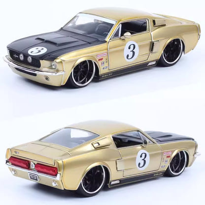 JADA 1:24 Ford Shelby GT500 1967 Carro de Liga Diecast e Veículos de Brinquedo Carro Modelo em Miniatura Escala de Carro para Crianças