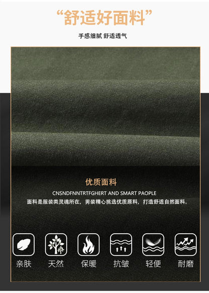 Mens Katoen Militaire Shirts Mannen Lange Mouwen Casual Dress Shirt Mannelijke Cargo Werk Shirts Heren Werken Shirts