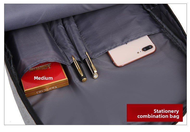 2025 New USB Charging Backpack, Waterproof Anti-Theft Laptop Bag College School Backpack, Business Travel Backpack for Men Women