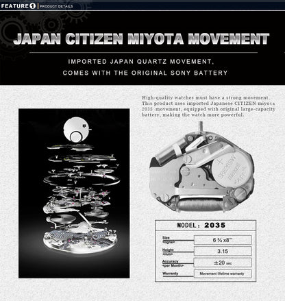 HANNAH MARTIN Brand Quality Stainless Steel Japan Quartz Movement Waterproof Women 36mm Full Rose Gold Ladies Dropshipping Watch