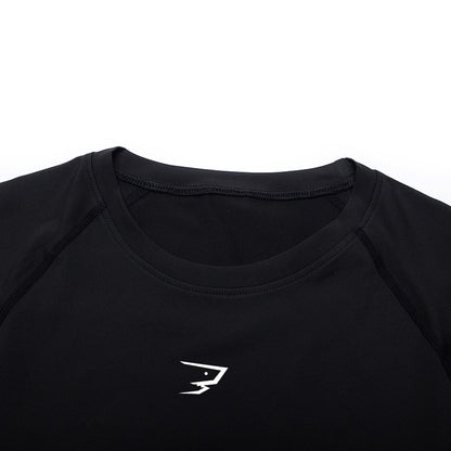 Men Running Compression T-shirt Short Sleeve Sport Tees Gym Fitness Sportshirts Male Jogging Tracksuit Homme Athletic Shirt Tops