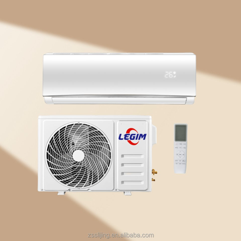 Ar Condicionado de Alta Eficiência 12000 BTU Aletas Douradas, Controle Inteligente Wi-Fi, Inversor DC, Montado na Parede 1.5hp