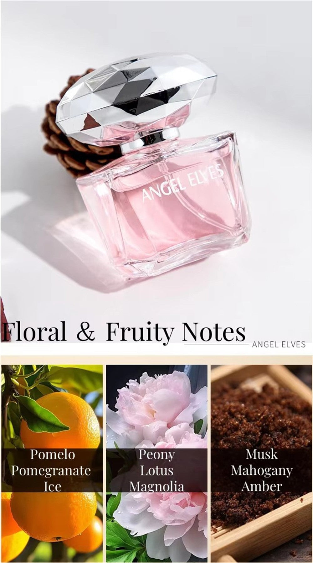 Gift Box 4Pcs Set Perfume Women 120ml Club De Nuit Perfumes De Mujer Lasting Fragrance Parfum Femme Floral Fruity Scent Spray
