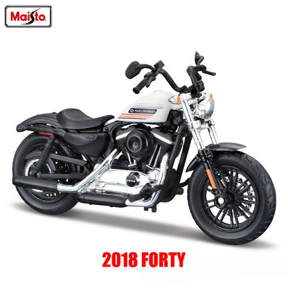 Maisto 1:18 Harley-Davidson Motocicleta 2021 Pan America 1250 Liga Motocicleta Modelo Brinquedo Coleção de Carros