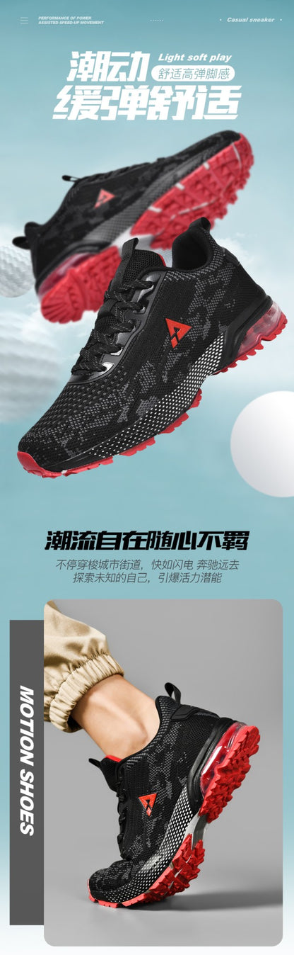 New men's sports shoes, women's casual loafers, fashionable running sports shoes, breathable and anti-slip running shoes