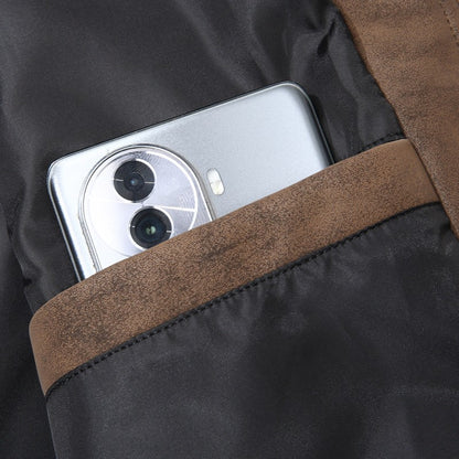 Leather Jacket Men Suede Coats Spring Windbreaker Oversized 6XL 7XL 8XL Plus Size Street Moto Autumn Brand Waterproof Softshell