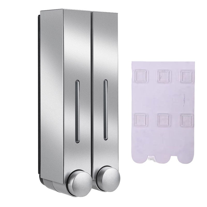 Lamgool 420ML Soap Dispenser Wall Mounted Shower Soap Dispenser Shower Gel Detergent Dispenser for Bathroom Accessories DropShip