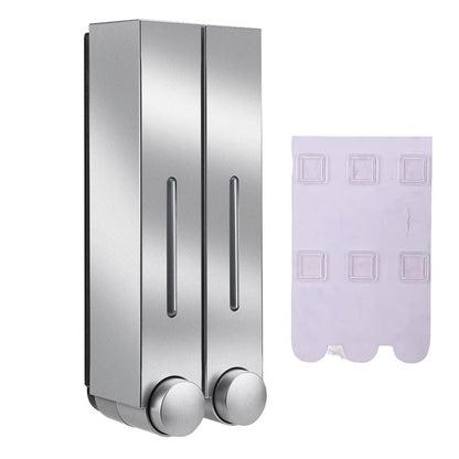 Lamgool 420ML Soap Dispenser Wall Mounted Shower Soap Dispenser Shower Gel Detergent Dispenser for Bathroom Accessories DropShip