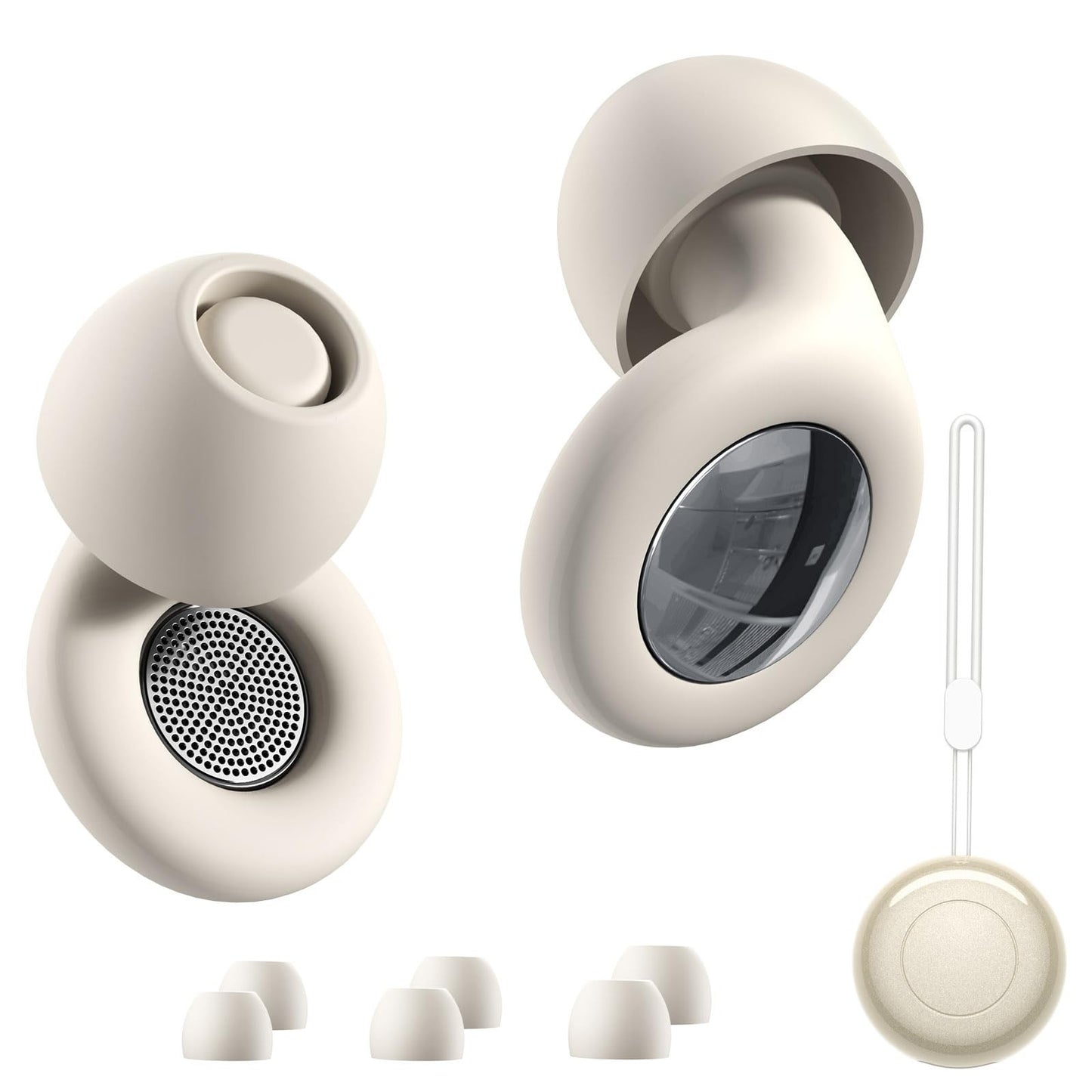 Eayburst Ear Plugs for Sleeping Noise Cancelling Silicone EarPlugs for Concerts Traveling Studying Focus Reusable Ear Protection