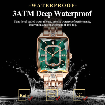 POEDAGAR Luxury Brand Ladies Wristwatch Waterproof Stainless Steel Date Women Watch Casual Fashion Quartz Women’s Watches Reloj