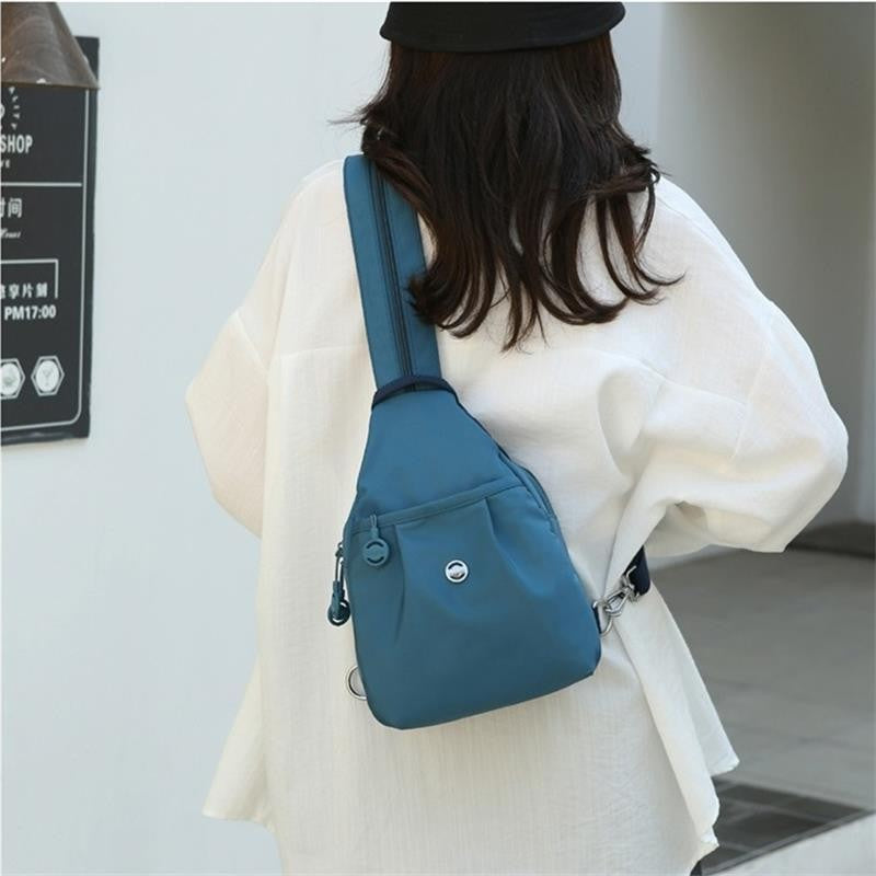 Large-capacity Portable Storage Bag Casual Small Backpack With Multiple Compartments Chest Bag Crossbody Bag Commuter Bag Gifts