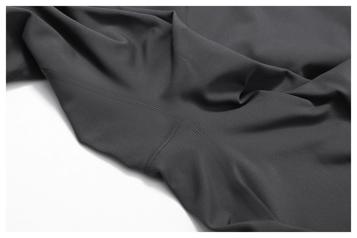 Women's Long Sleeved One-piece Sportswear Zipper Yoga Rompers Gym Jumpsuits Workout High-intensity Skin-tight Fitness Garment