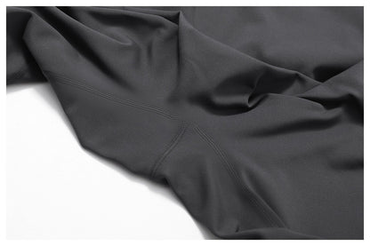 Women's Long Sleeved One-piece Sportswear Zipper Yoga Rompers Gym Jumpsuits Workout High-intensity Skin-tight Fitness Garment