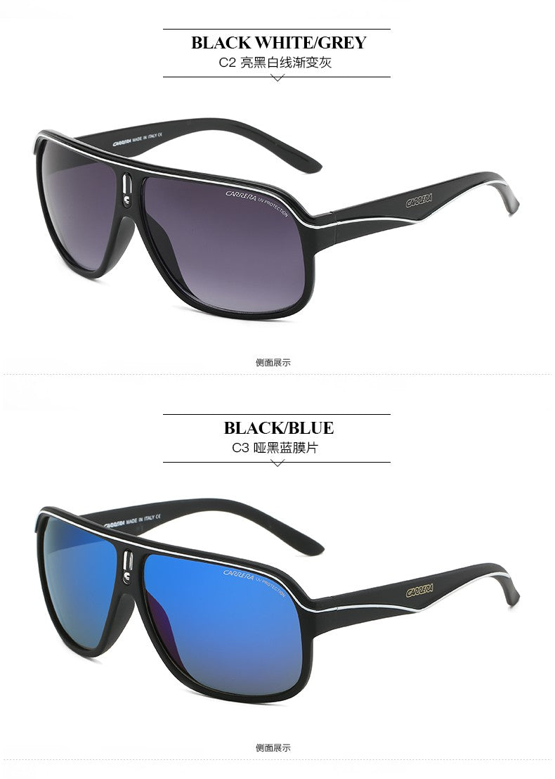 Carrera Unisex Sunglasses Men Brand Design Square Sunglasses for Men UV400 Mirror Driving Goggle Shades Male Oculos