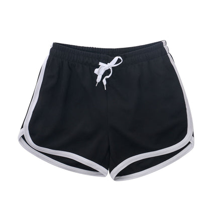 Summer Quick Dry Shorts Men Beachwear Workout Gym Sports Running Fitness Casual Elastic Drawstring Shorts For Men