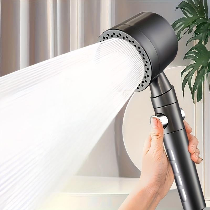 5 Modos de Pulverização Chuveiro Econômico de Água ABS Chuveiros de Mão Spa Grande Fluxo Portátil Banheiro Filtro Bico de Torneira de Chuveiro Conjunto