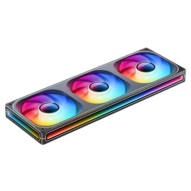 Jonsbo ZB-120/240/360 Computer Case Fan 5V ARGB 120mm Water-Cooled CPU Cooling Fan PWM ZB-360BR Forward/Reverse Fan Kits