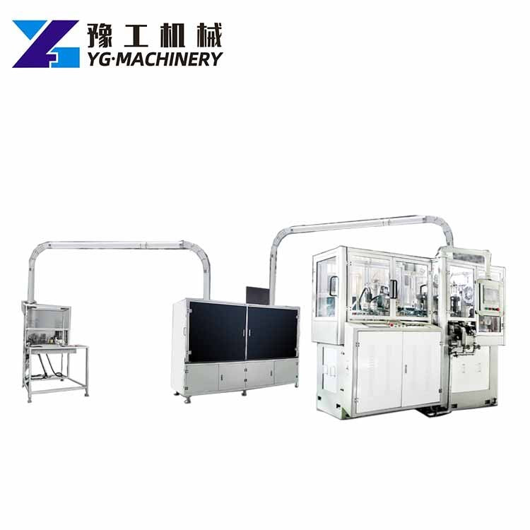 Professional Manufacturer Automatic Coffee Tea Cup Making Machine Price Paper Cup Forming Machine 90 Pcs/min Production Capacity