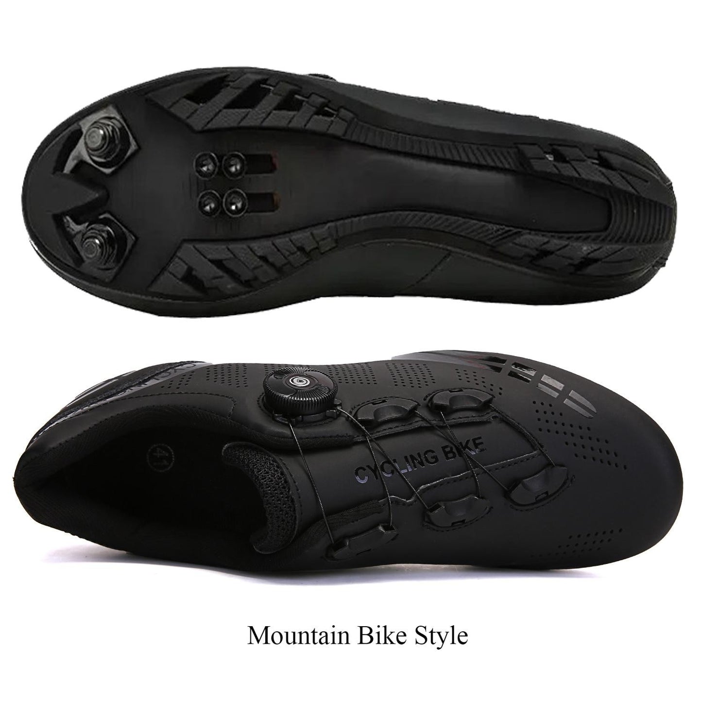 Mountain Riding Shoes Moped Road Lock Shoes Sports Racing Bikes High Endurance Locking Shoes Road Speed Riding Sneakers