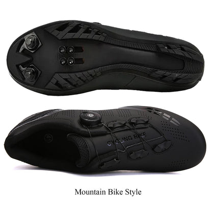 Mountain Riding Shoes Moped Road Lock Shoes Sports Racing Bikes High Endurance Locking Shoes Road Speed Riding Sneakers