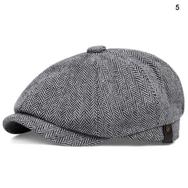 Men Casual Peaky Blinders hat Spring Autumn Retro Beret Hats Wild Casual Hats Unisex Wild Octagonal Cap girl Newsboy English hat
