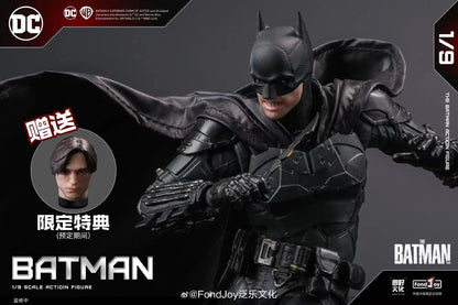 Fondjoy The Batman Anime Figure Pattinson Batman Action Figure Dc Justice League 2024 New Decor Children Toys Birthday Gift