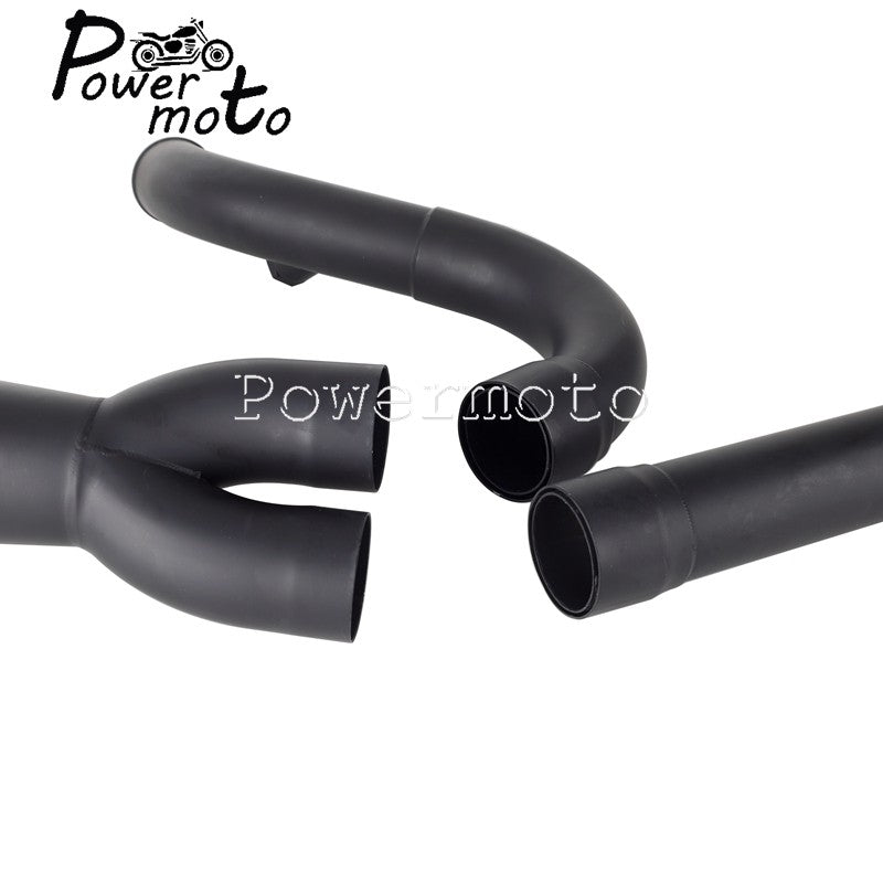 For Harley Softail Low Rider S ST EI Diablo Street Bob 2018-up 2-into-1 Motorcycle Complete Full System Exhaust Pipe Muffler