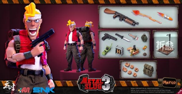 TUNSHI STUDIO Original Metal Slug Series Boneca de Pano de 6 polegadas Leona Clara Ralph Action Figura de Mobilidade Articulada Modelo de Brinquedos Presentes