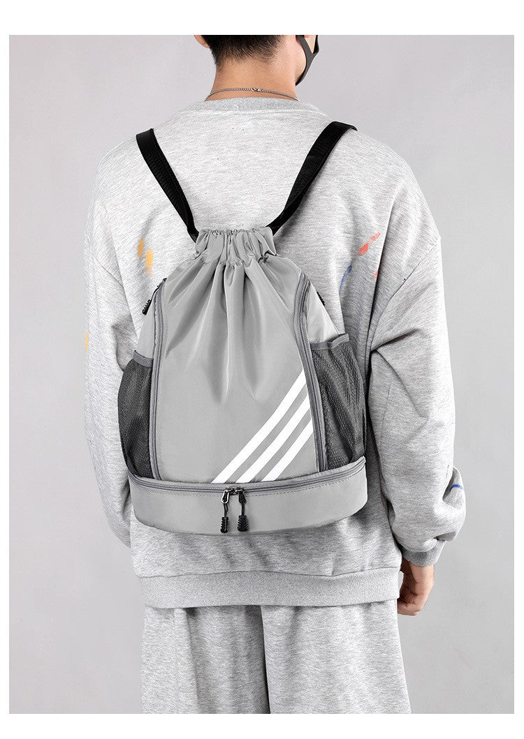 Mochila Esportiva de Basquete para Viagem, Mochila Masculina Feminina à Prova d'Água para Academia, Bolsa Esportiva, Bolsa de Basquete, Mochila para Caminhada e Escalada