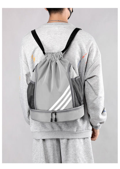 Mochila Esportiva de Basquete para Viagem, Mochila Masculina Feminina à Prova d'Água para Academia, Bolsa Esportiva, Bolsa de Basquete, Mochila para Caminhada e Escalada
