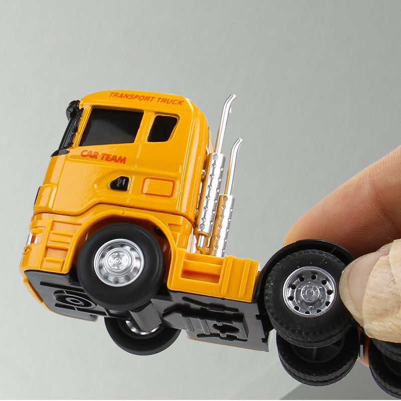 Caminhão Scania Contêiner 1:64 Caminhão Contêiner Americano Liga de Metal Diecast Modelo de Carro Veículos em Miniatura Colecionáveis Hobby Presente