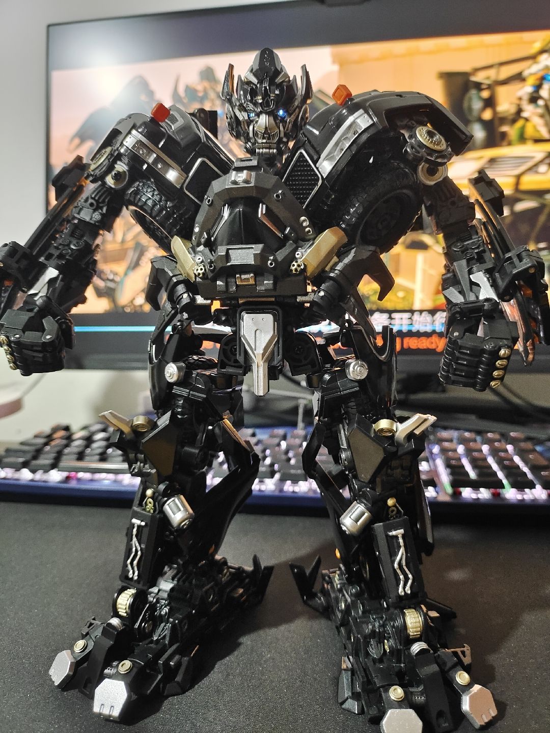 Black Apple Ironhide M06 Transformation Toys Weijiang Enlarged MPM06 Model Autobots M-06 Deformation Car Action Figure Robot
