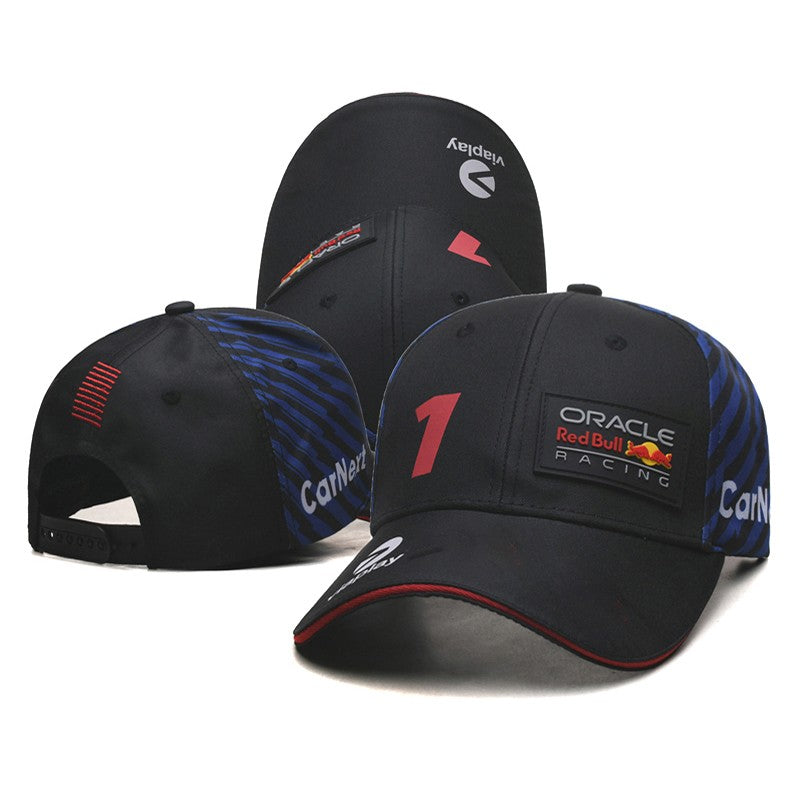 Oracle Red Bull Racing overall champion baseball cap F1 Max Verstappen Same style men Sun hat outdoors leisure peaked