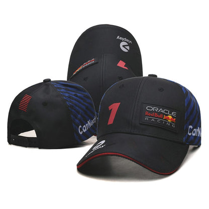 Oracle Red Bull Racing overall champion baseball cap F1 Max Verstappen Same style men Sun hat outdoors leisure peaked