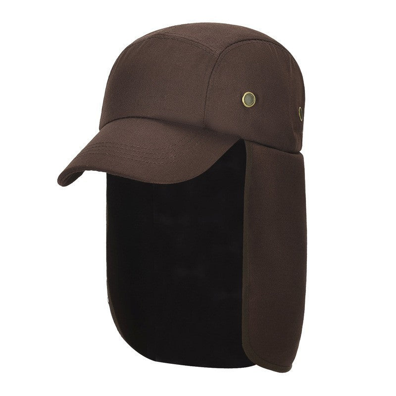 Outdoor Sport Hiking Camping Visor Hat UV Protection Face Neck Cover Fishing Sun Protcet Cap Fishing Cap Rain Hat Sun Hat Jungle