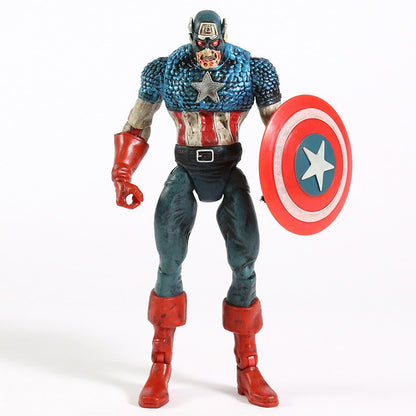 Marvel Legends Zumbi Capitão América Homem-Aranha Hulk Boneco de Ação Série Super Heróis E Se Houver Zumbis