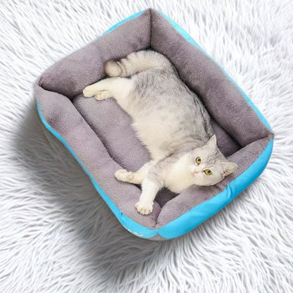 Cama de cachorro de casa de estimação grande, tapete de gato, pelúcia longa, sono profundo, macia e quente, almofada para cães pequenos, camas calmas para filhotes de Chihuahua