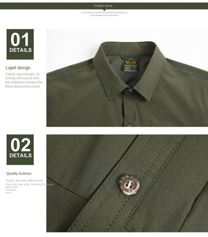 Summer Jacket Upf 50+ Sun Protection Fishing Shirts Men's Quick Dry Long Sleeve Shirts Mesh Breathable Hiking Work Cargo Shirts