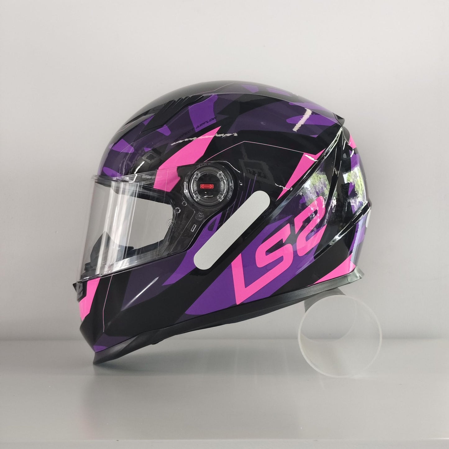 Capacete de Moto Clássico LS2 Fechado Masculino Feminino Capacete de Motocross Casco em ABS Aprovado pela ECE Acessórios para Motos FF358