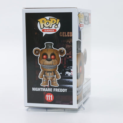 Funko POP Original Five Nights at Freddy's Nightmare Freddy Boneco Colecionável Enfeite de Mesa Presente para Meninos Meninas Crianças