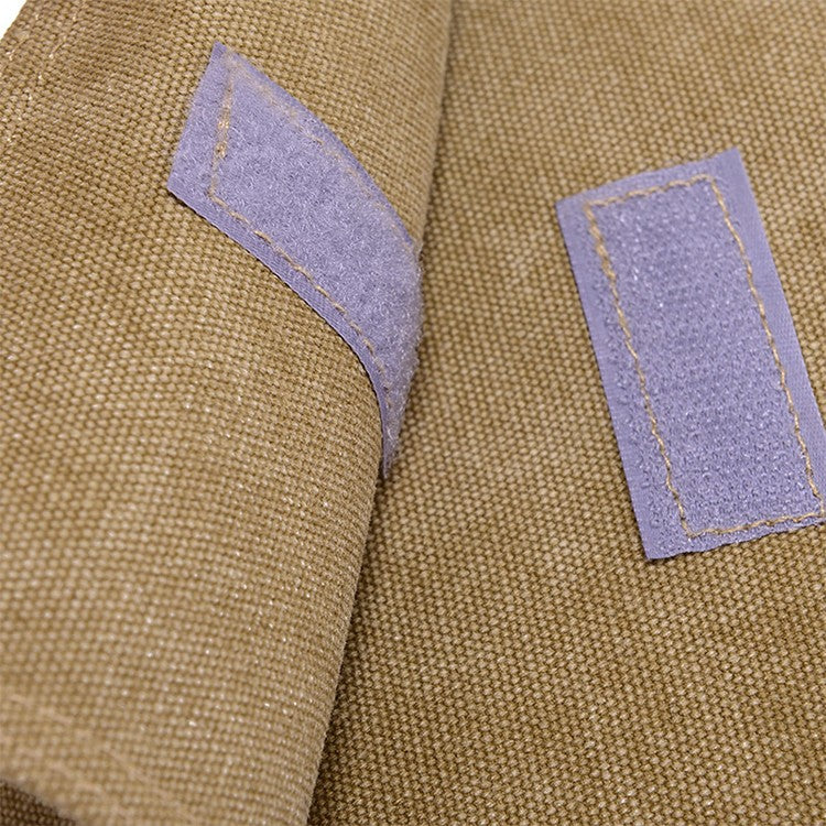 Casual crossbody bag, men's retro canvas crossbody bag, suitable for going out and daily commuting, shoulder bag